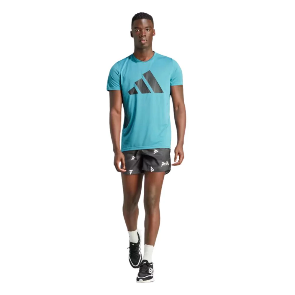 Adidas Franela Run It Bos Tee para Caballeros - Image 4