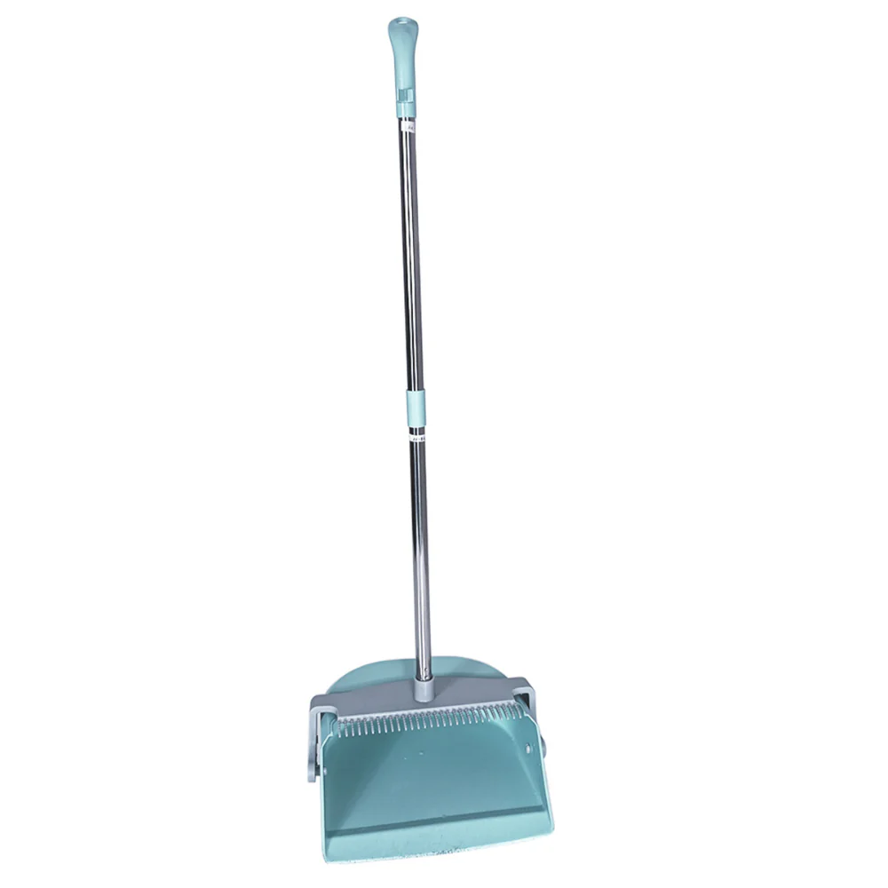 Alfa Hogar Home Clear Recogedor Con Mango Acero Inoxidable Premium
