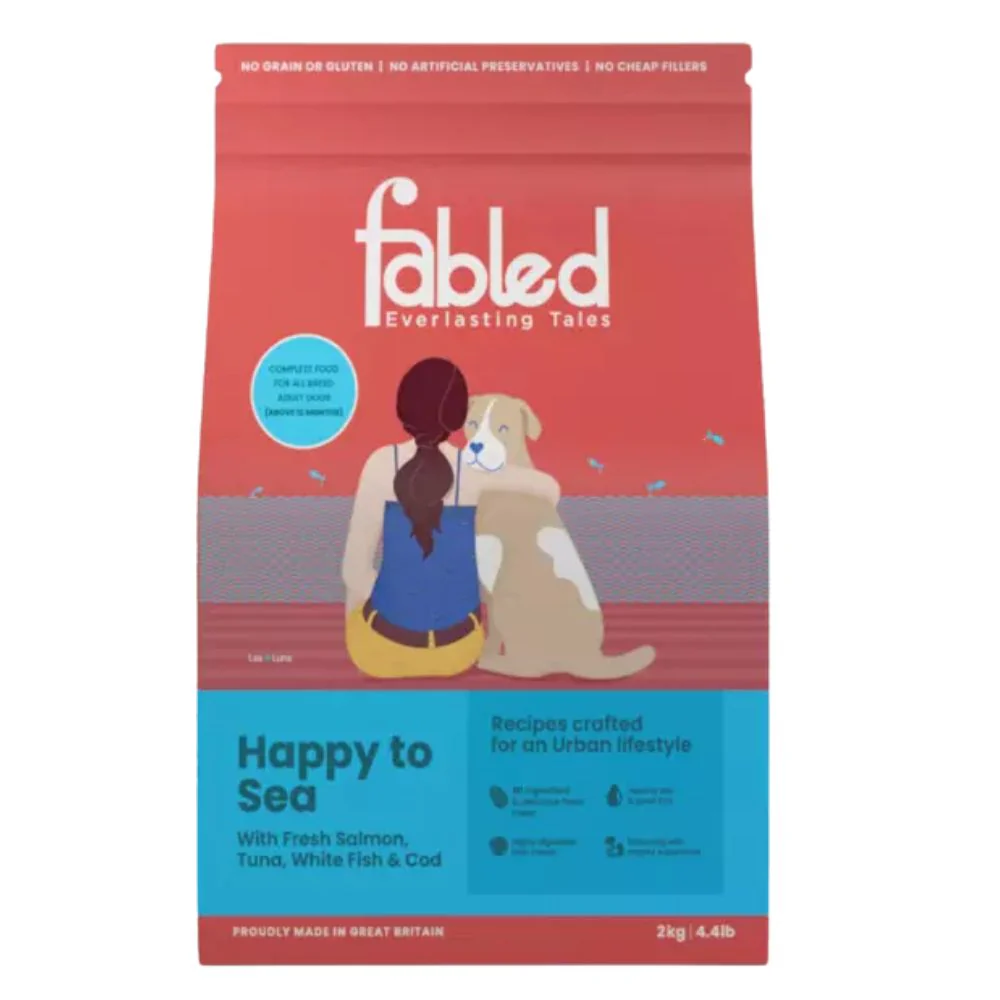 Alimento Happy To Sea Adulto 2 Kg Atun y Bacalao