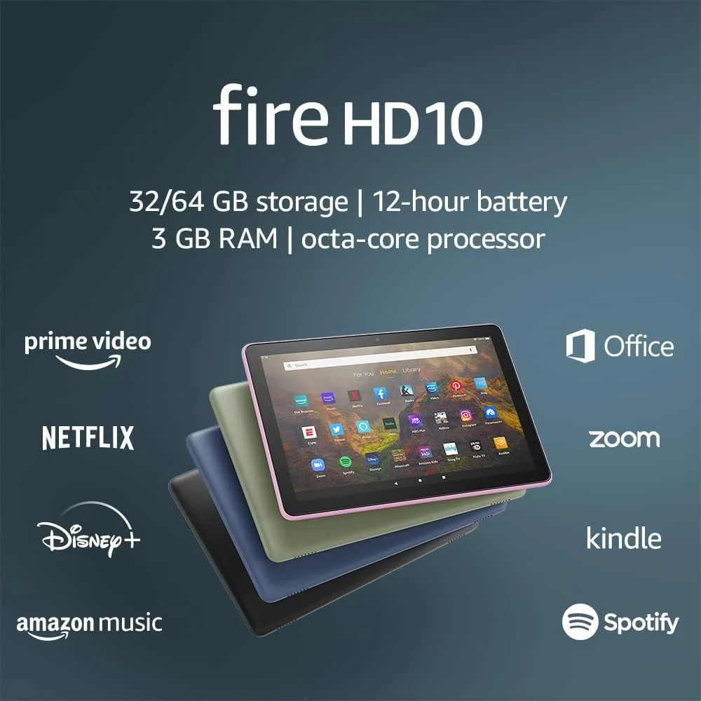 Amazon Tablet Fire HD 10 32GB Black - Image 2