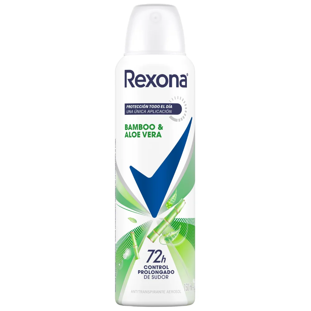Rexona Desodorante Stay Fresh Bamboo Aloe Vera Aerosol 150ml