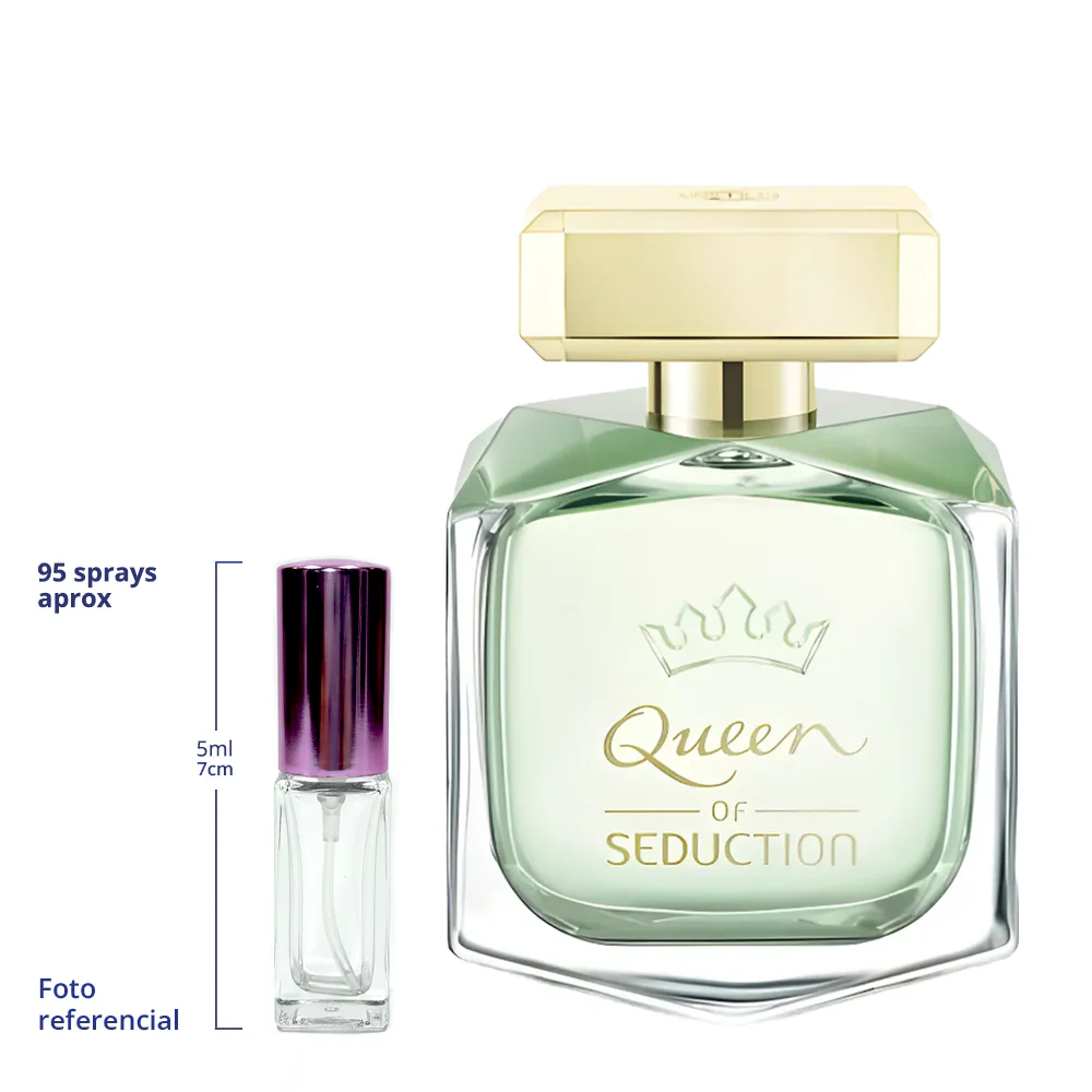Antonio Banderas Queen Of Seduction  Decant Travel Size Eau De Toilette For Woman