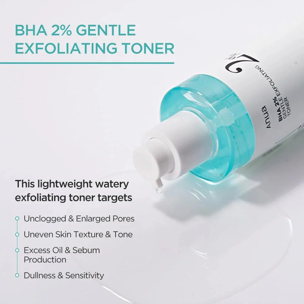 Anua BHA 2% Gentle Exfoliating Toner 150ml - Image 2