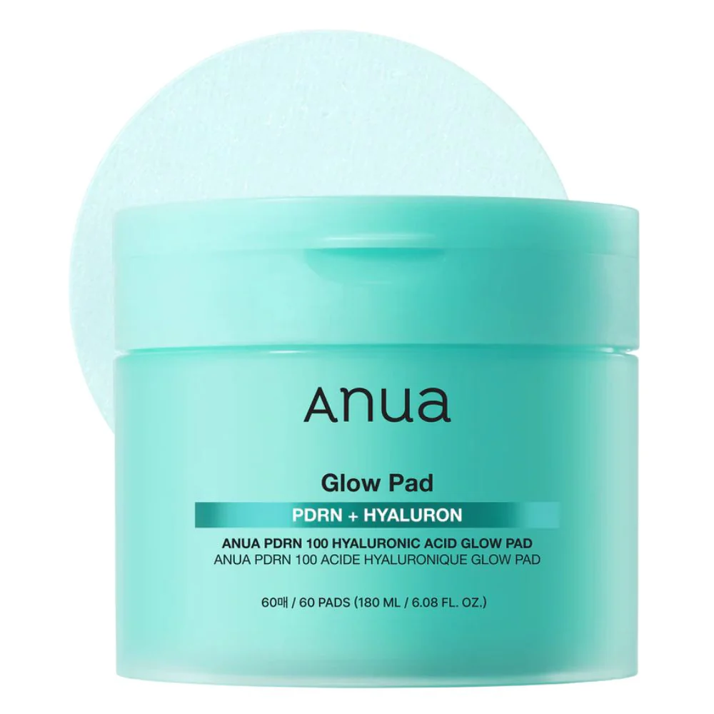 Anua PDRN 100 Hyaluronic Acid Glow Pad 60 Pads
