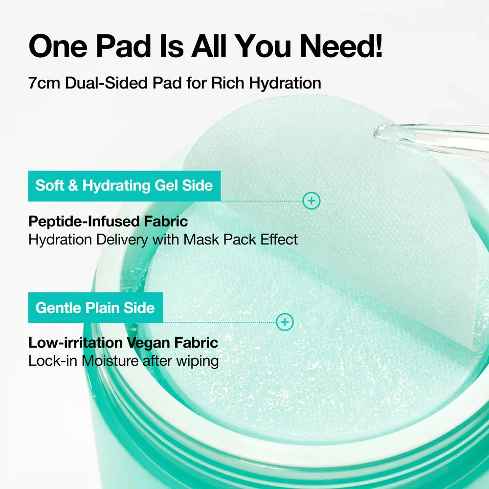 Anua PDRN 100 Hyaluronic Acid Glow Pad 60 Pads - Image 3