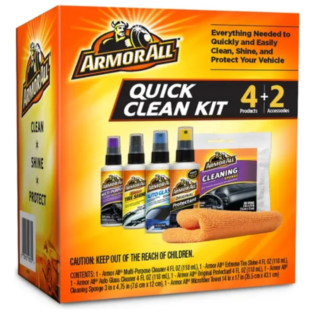Armor All Kit De Lavado Rápido 4 Productos + 2 Accesorios - Image 2
