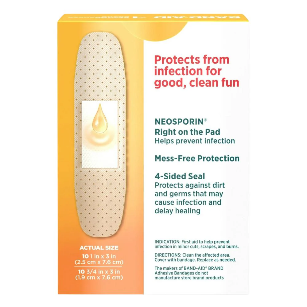 Curitas Band-Aid Con Neosporin Infection Defense 20 Und - Image 3