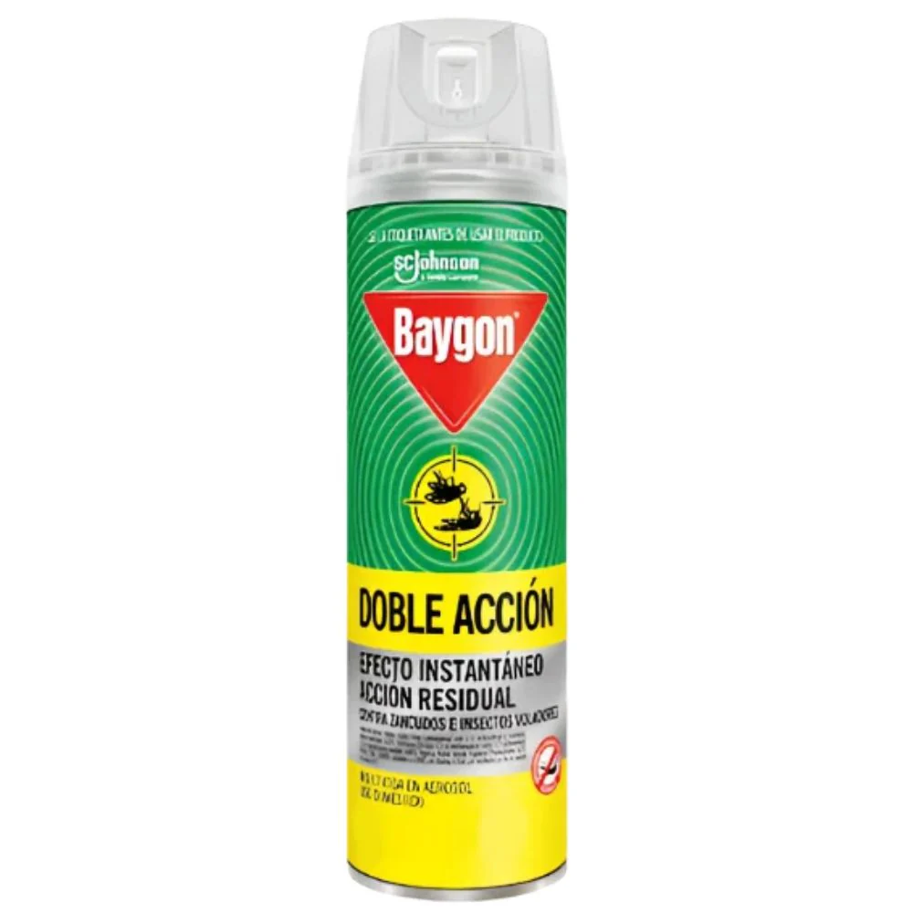 Baygon Doble Accion Efecto Instantáneo 360cc