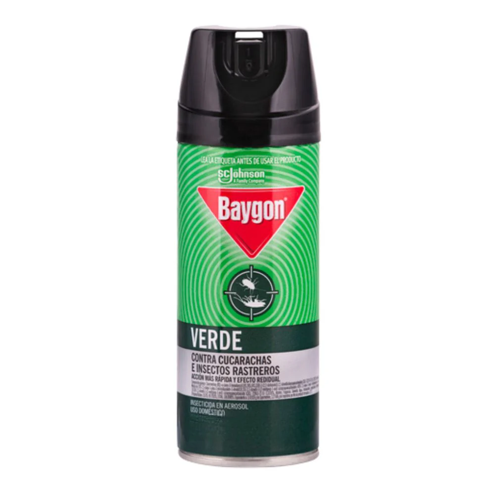 Baygon Verde Contra Cucarachas e Insectos Rastreros 360cc