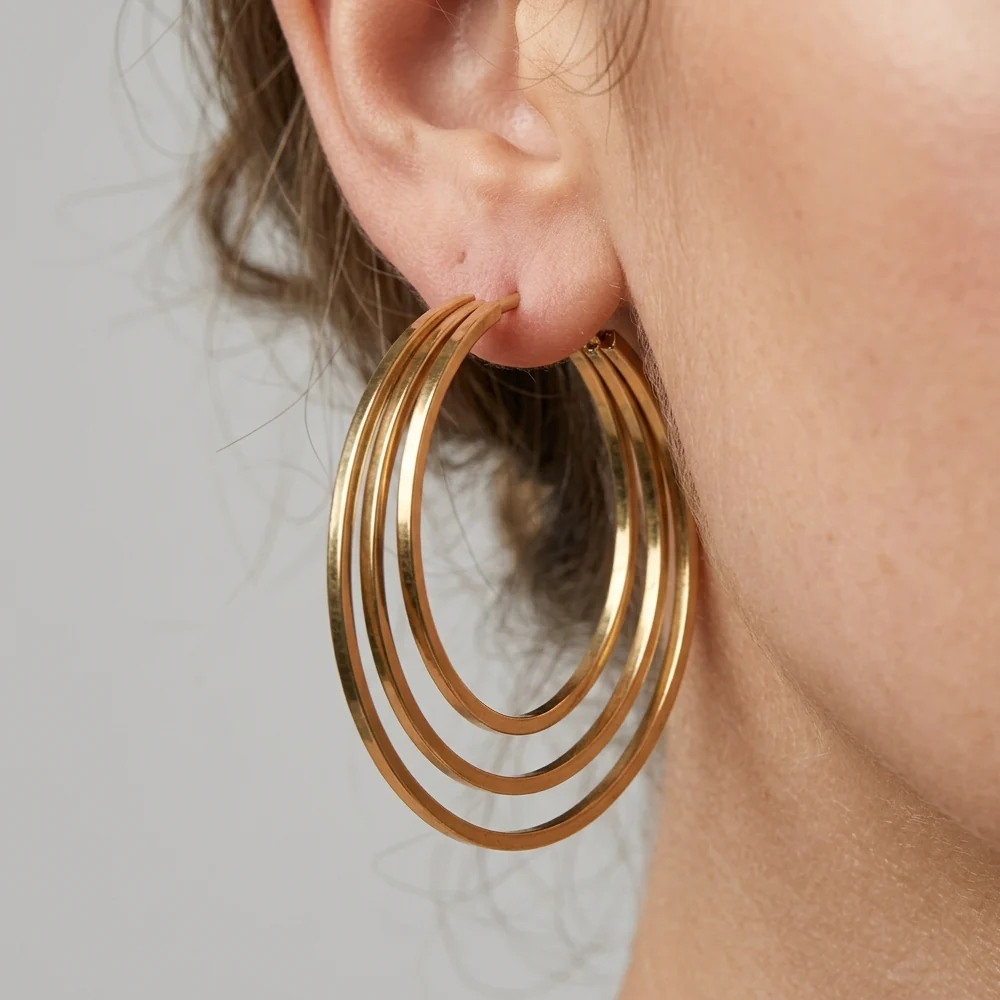 Bebe Set De 3 Pares De Aretes - Image 2