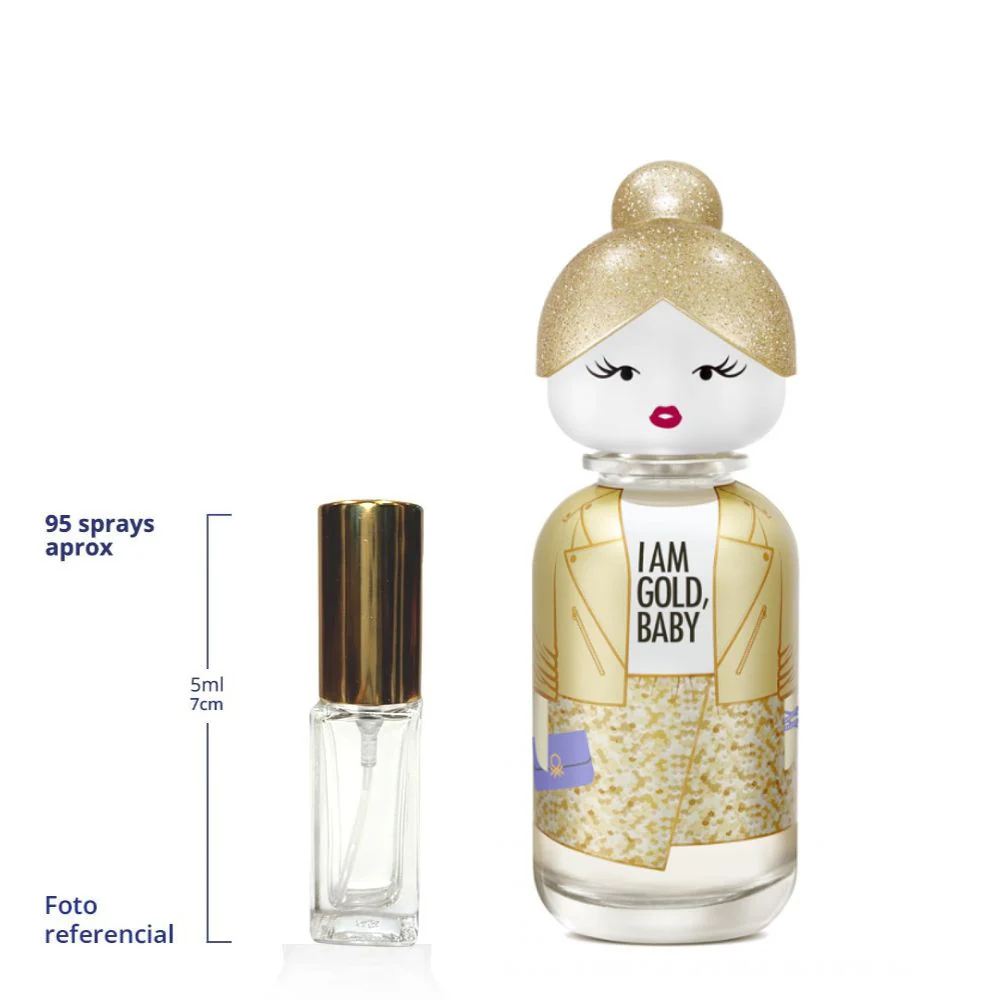 Benetton United Color Sisterland Golden Decant Travel Size Eau de Parfum For Woman
