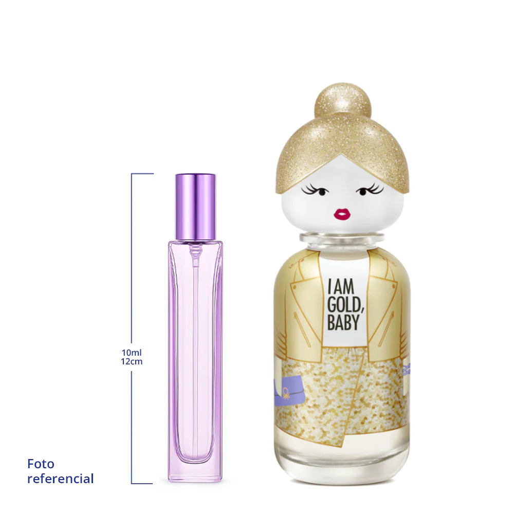 Benetton United Color Sisterland Golden Decant Travel Size Eau de Parfum For Woman - Image 2