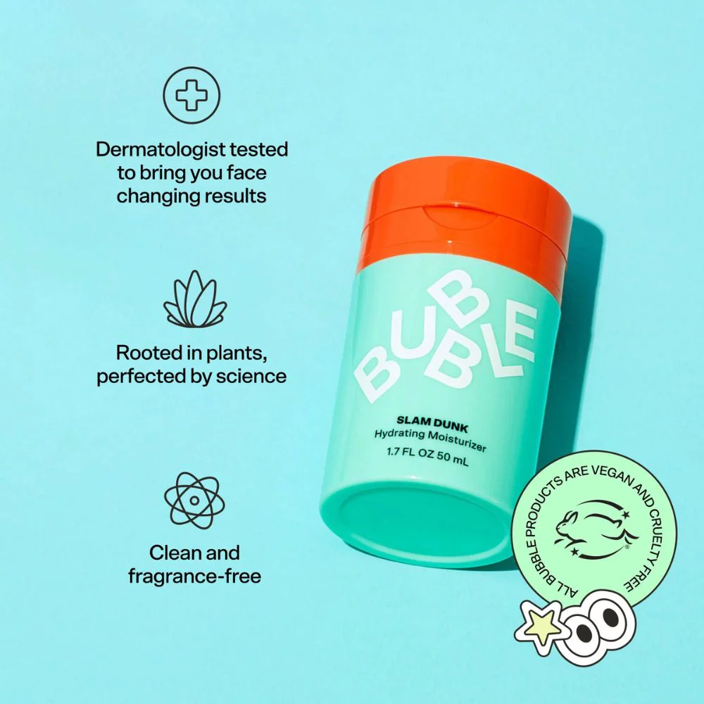 Bubble Slam Dunk Hydrating Moisturizer Step 3 Moisturize 50ml - Image 2