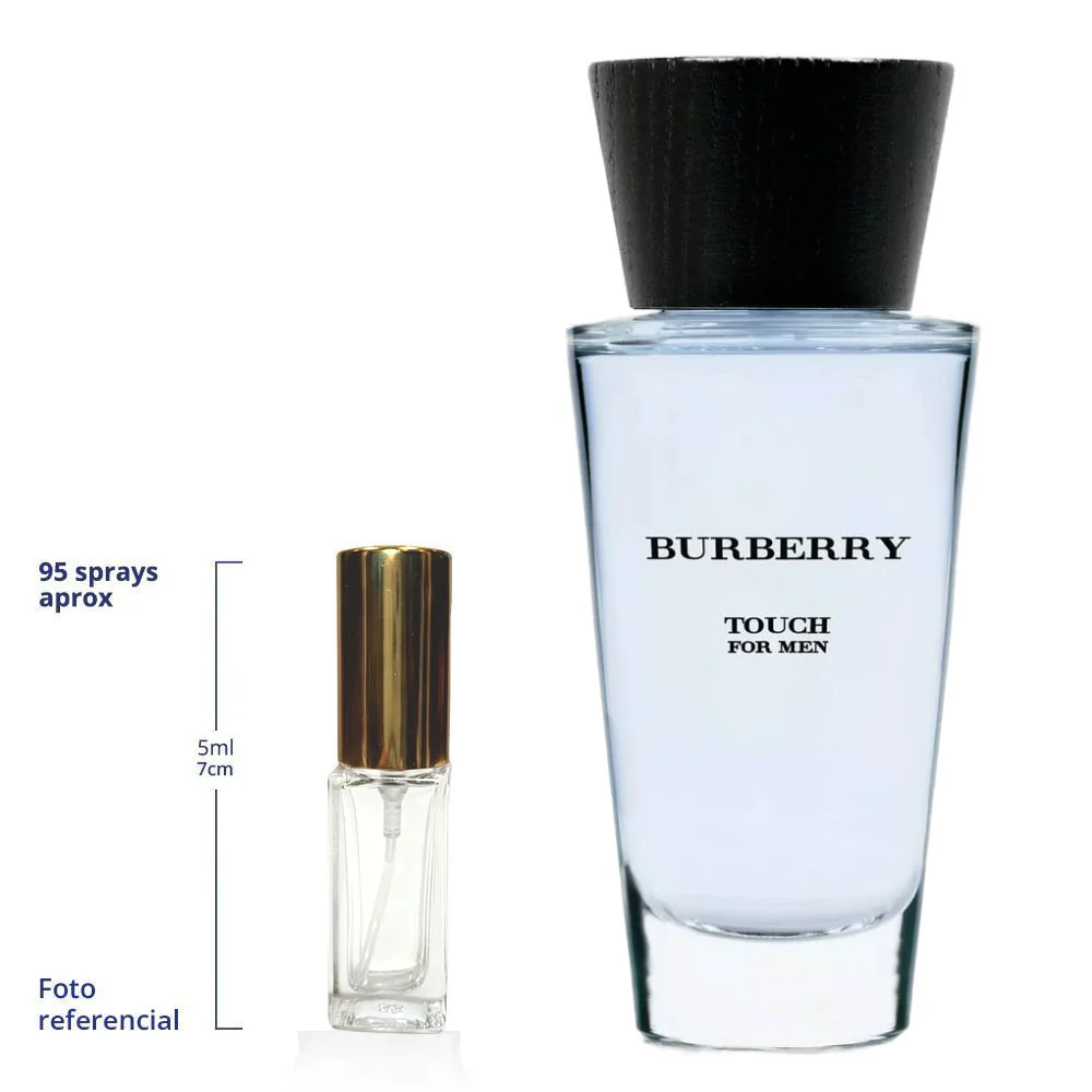 Burberry Touch Decant Travel Size Eau De Parfum For Men