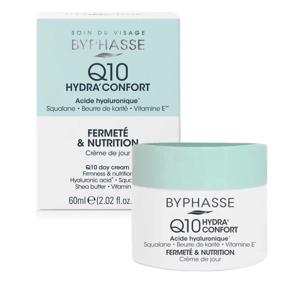 Byphasse Crema De Día Q10 Hydra Confort Acide Hyaluronique 60ml