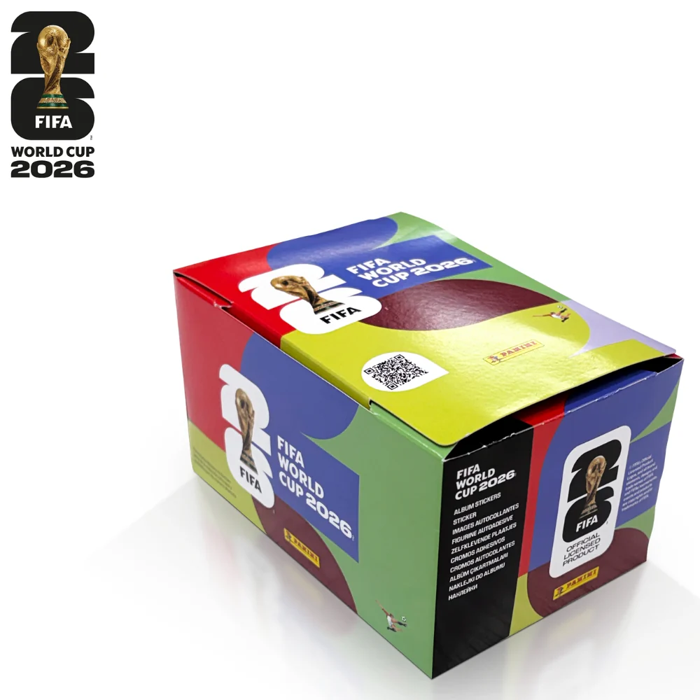 Caja de Barajitas Fifa World Cup 2026 Panini Oficial 104 Sobres - Image 2