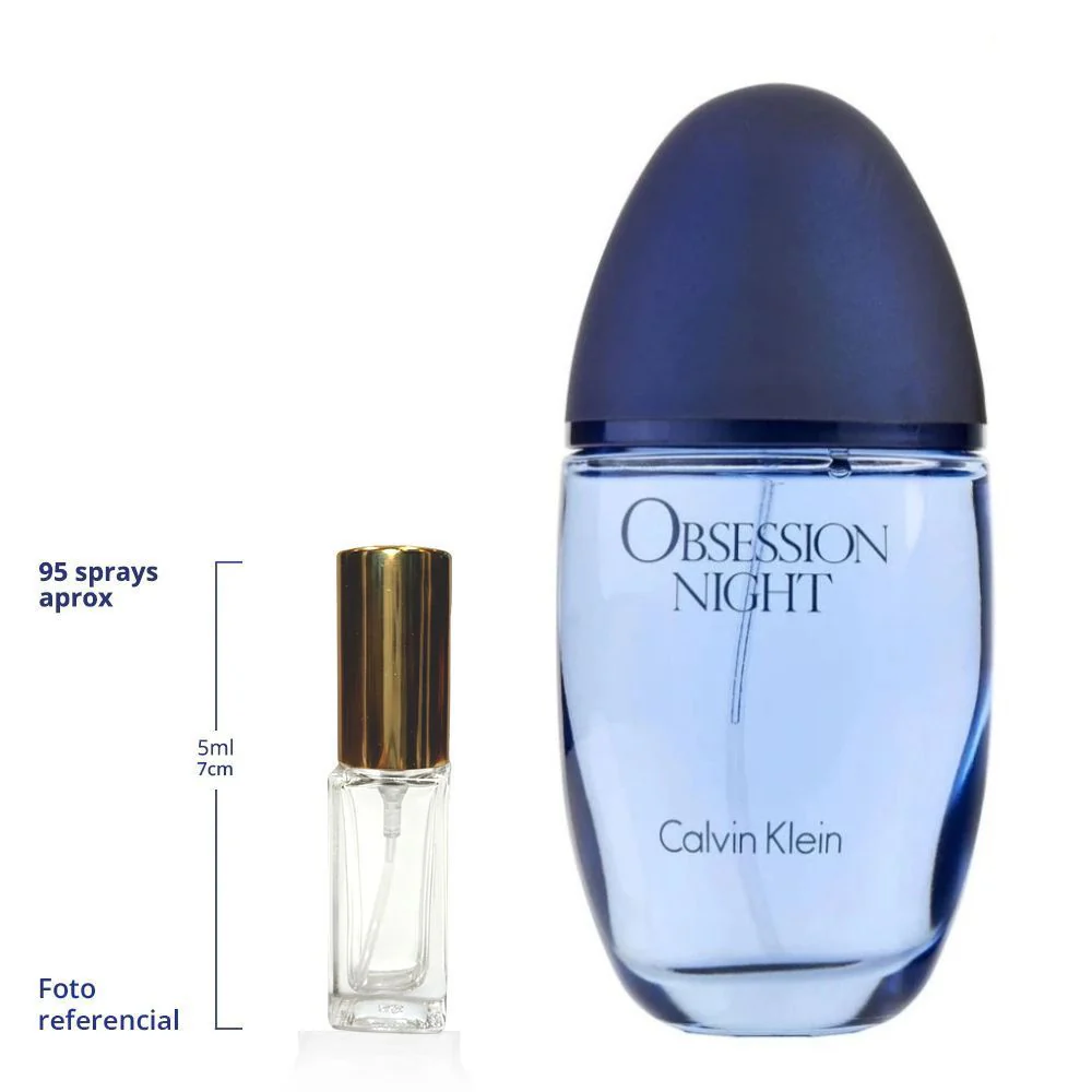 Calvin Klein Obsession Night Decant Travel Size Eau De Parfum For Woman