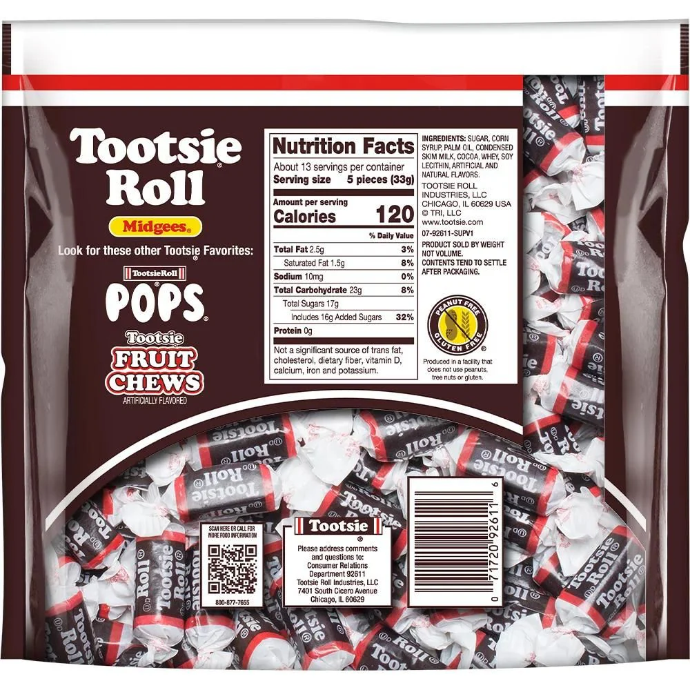 Caramelos Tootsie Roll Midgees 425g - Image 3