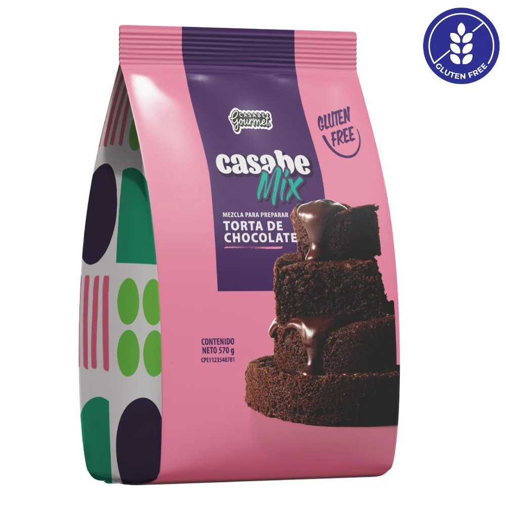 Casabe Gourmet Casabe Mix Torta de Chocolate Mezcla 570g - Image 3