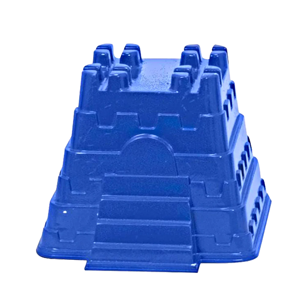 Castillo De Arena Cuadrado Con Escalera Playday de 4,5" 4 Colores