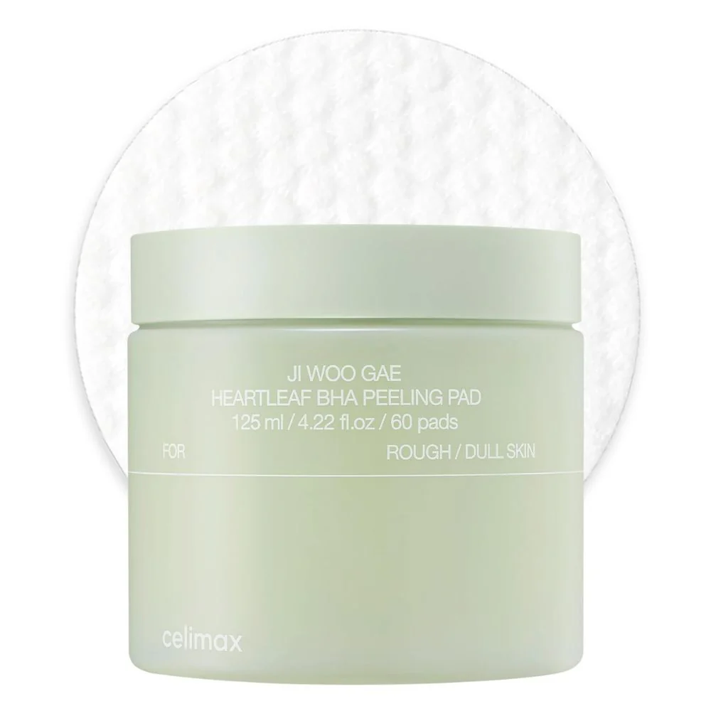 Celimax Ji Woo Gae Heartleaf BHA Peeling Pad 60 Pads 125ml