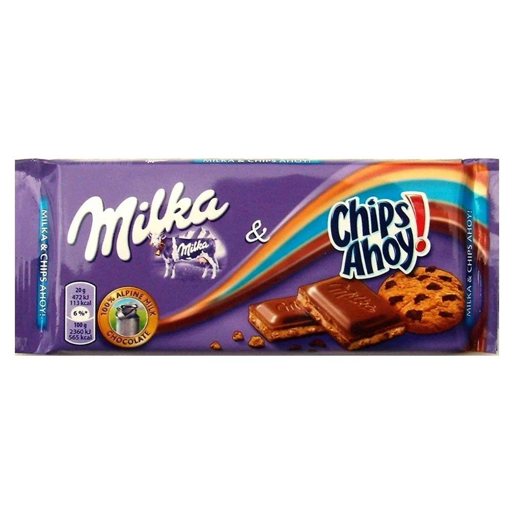 Chocolate Milka Chips Ahoy 100gr