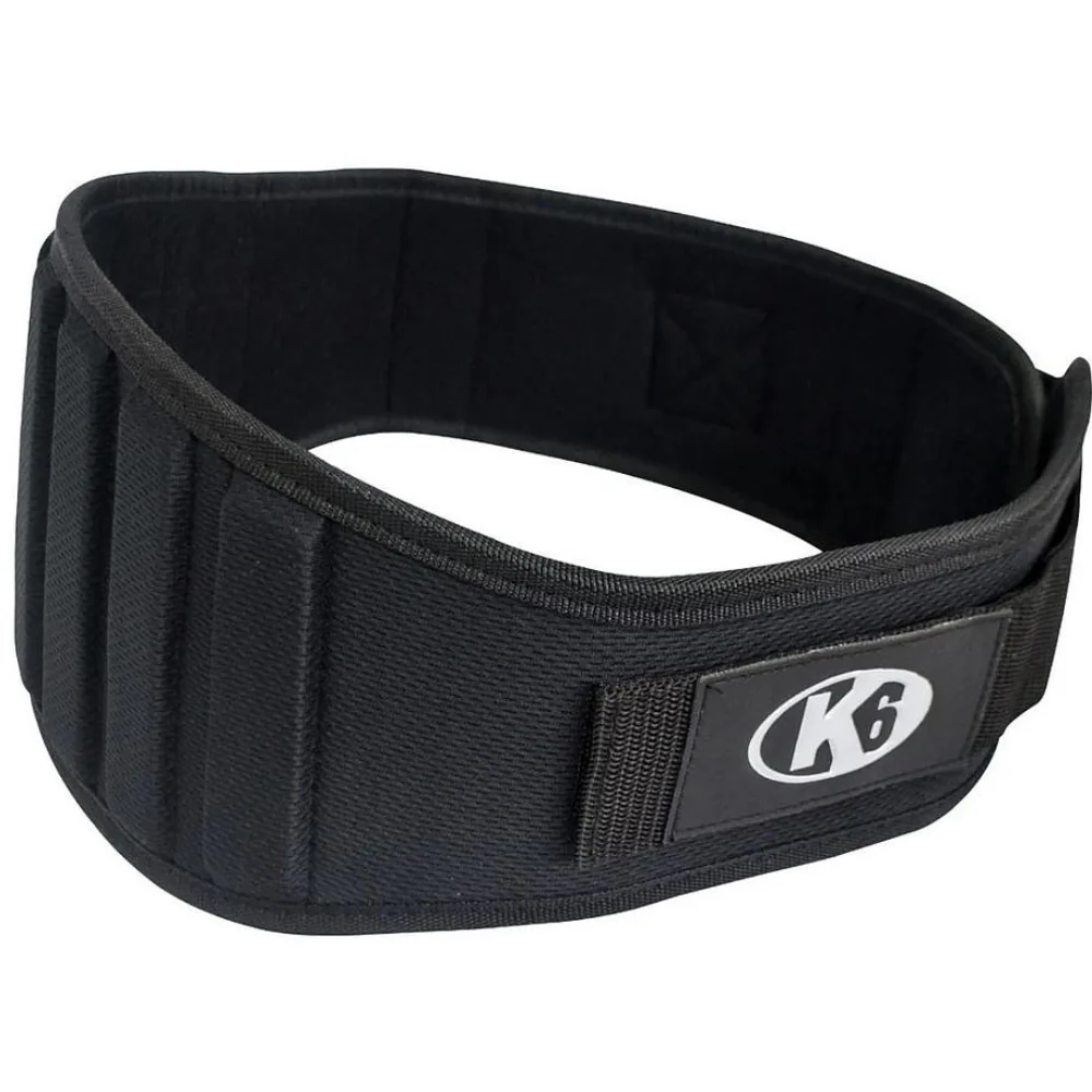 Cinturón Para Levantamiento De Pesas K6 Rhino Black