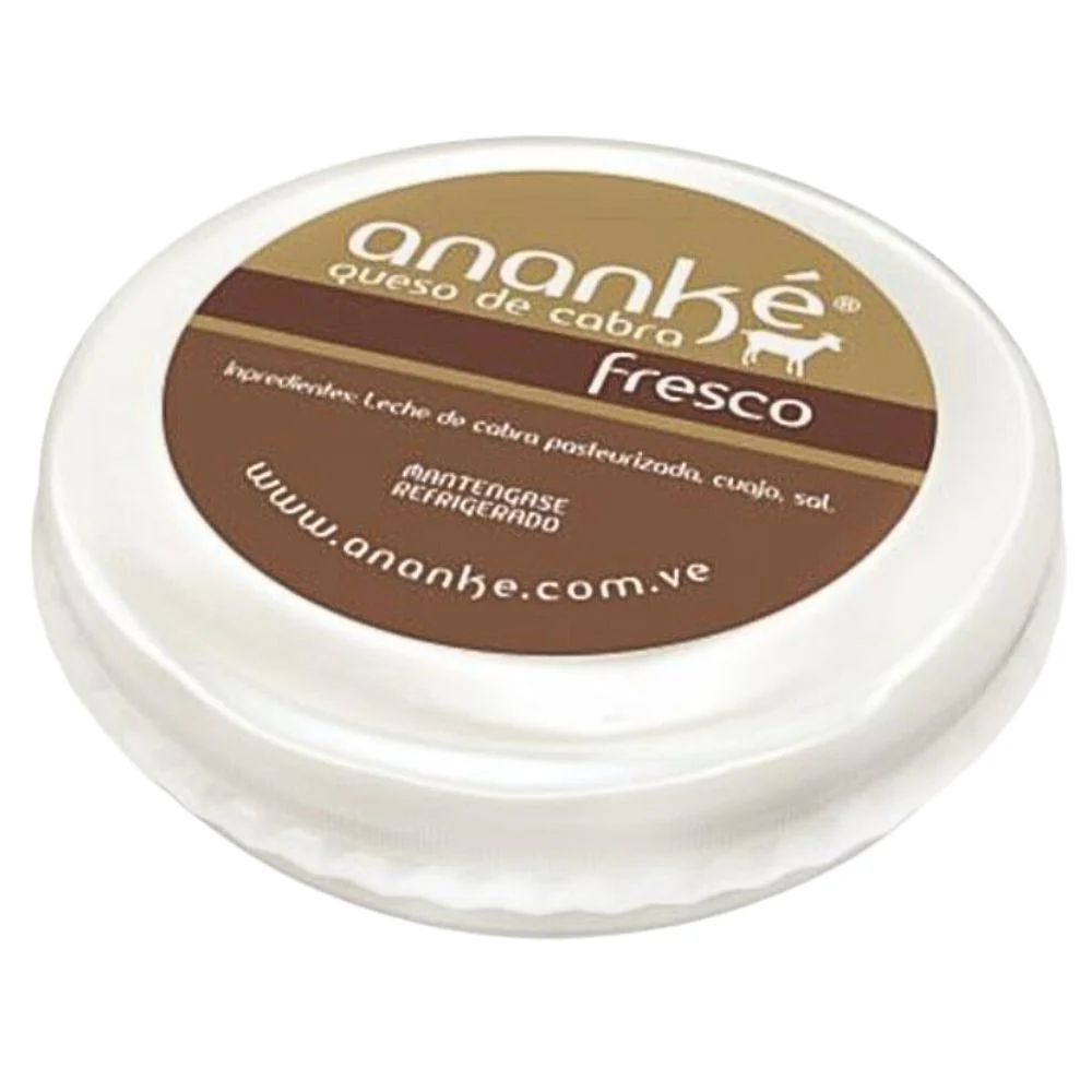 Queso De Cabra Ananke Fresco Firme Redondo 2 Opciones