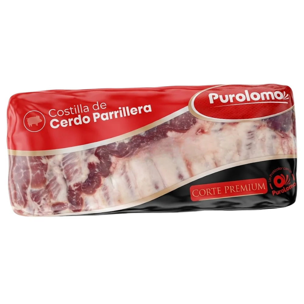 Costillas de Cerdo Parrillera Purolomo 5 Opciones