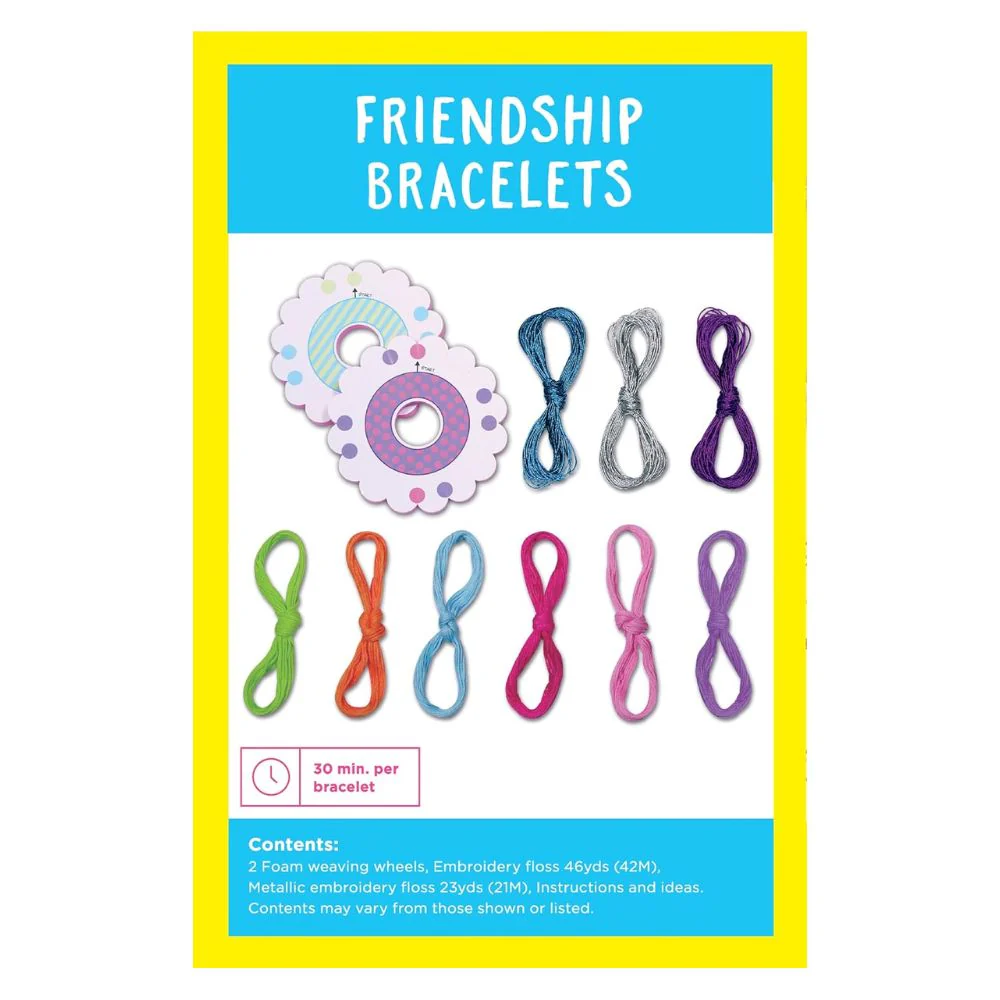 Creativity For Kids Friendship Bracelets 7+ - Image 2