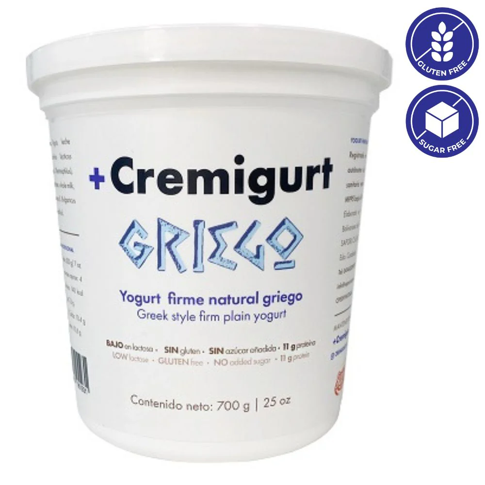 Cremigurt Yogurt Firme Natural Griego 700gr