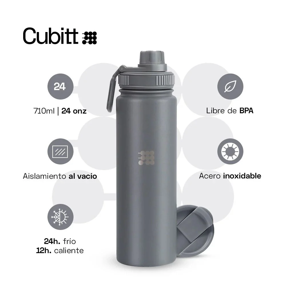 Cubitt Termo Hydro Bottle Wolf Gray - Image 3
