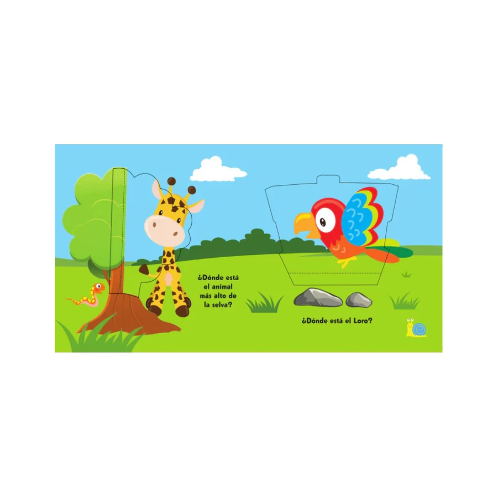 Cuento ¿Quien Se Esconde? Animales de la Selva 0+ - Image 2