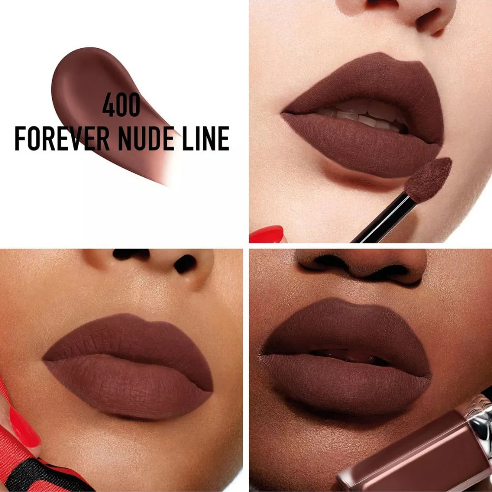 Dior Labial Rouge Dior Forever Liquid Lipstick 400 Forever Nude Line 6ml - Image 2