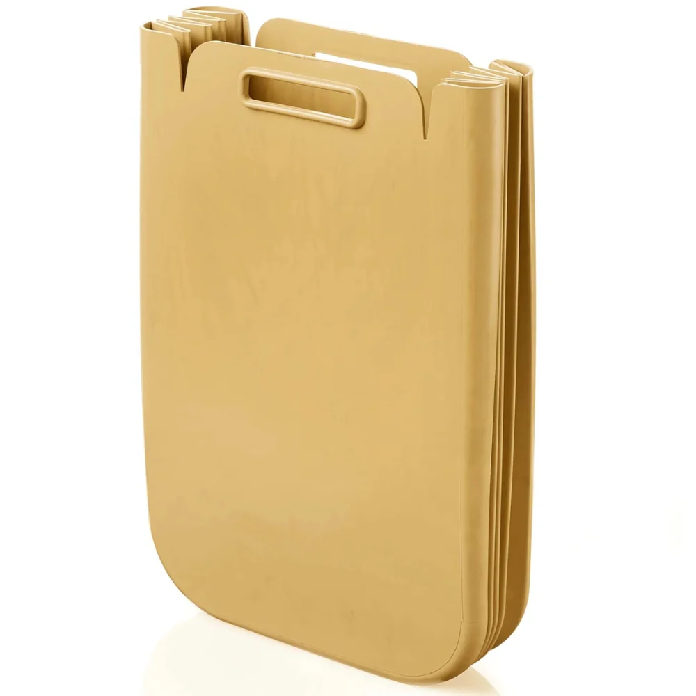 Guzzini Eco Packly Cesta Multifuncional Color Amarillo Mostaza Brillante 25L