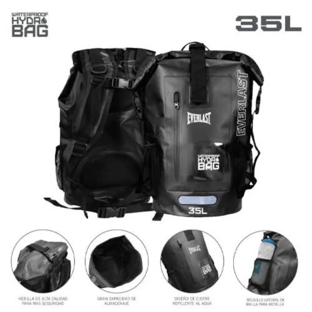 Everlast Bolso Waterproof Black 35L - Image 3