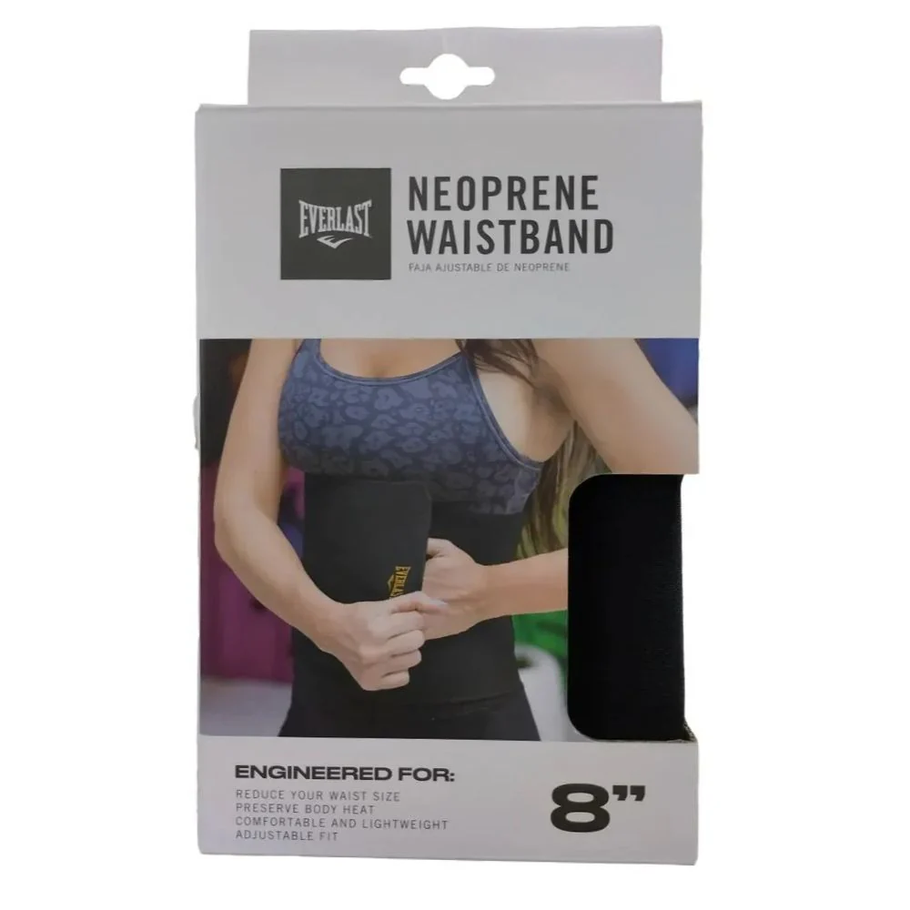 Everlast Faja Ajustable De Neopreno 8" Black - Image 2