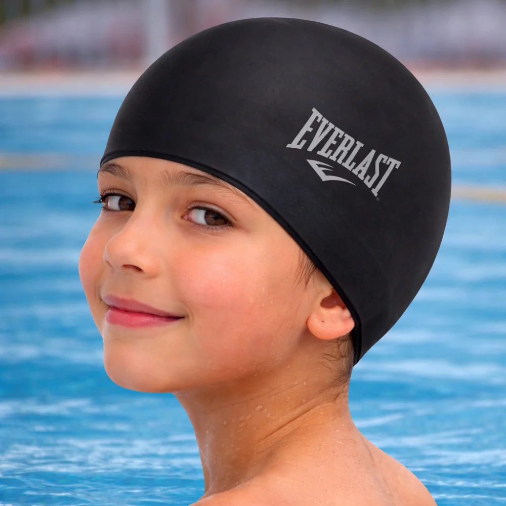 Everlast Gorro De Natación De Silicona Junior Color Black - Image 2