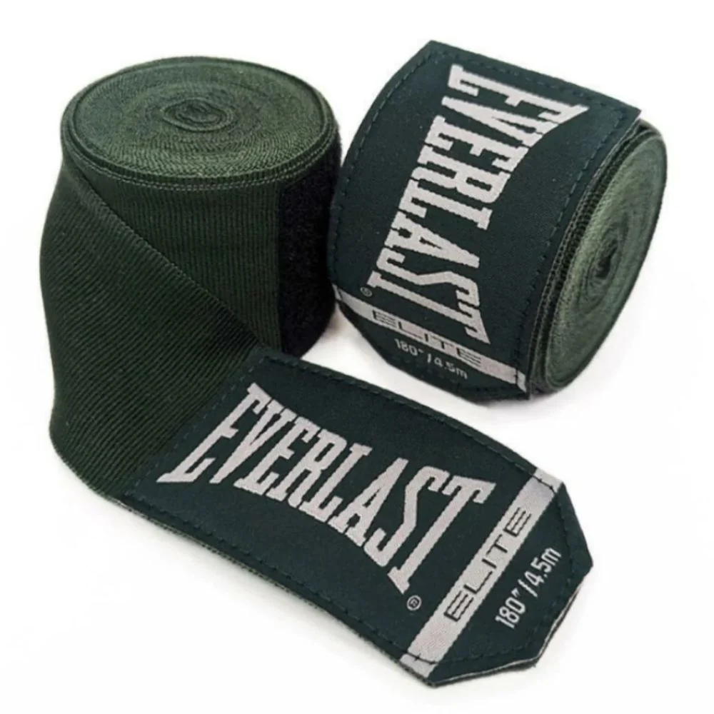 Everlast Vendas Deportivas Para Boxeo Color Green 180" 2Und