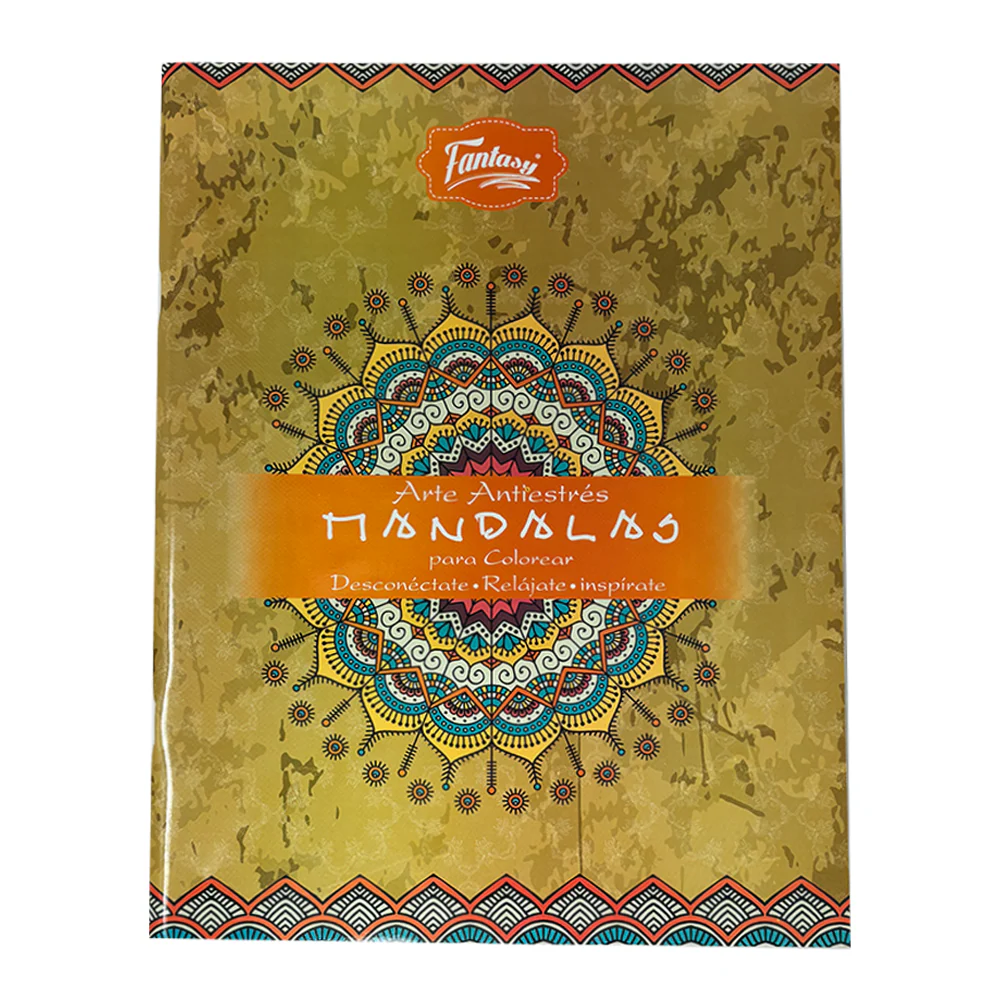 Fantasy Mandalas Para Colorear 98 Paginas