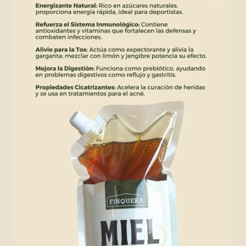 Miel 300gr Alimentos Finquera - Image 3