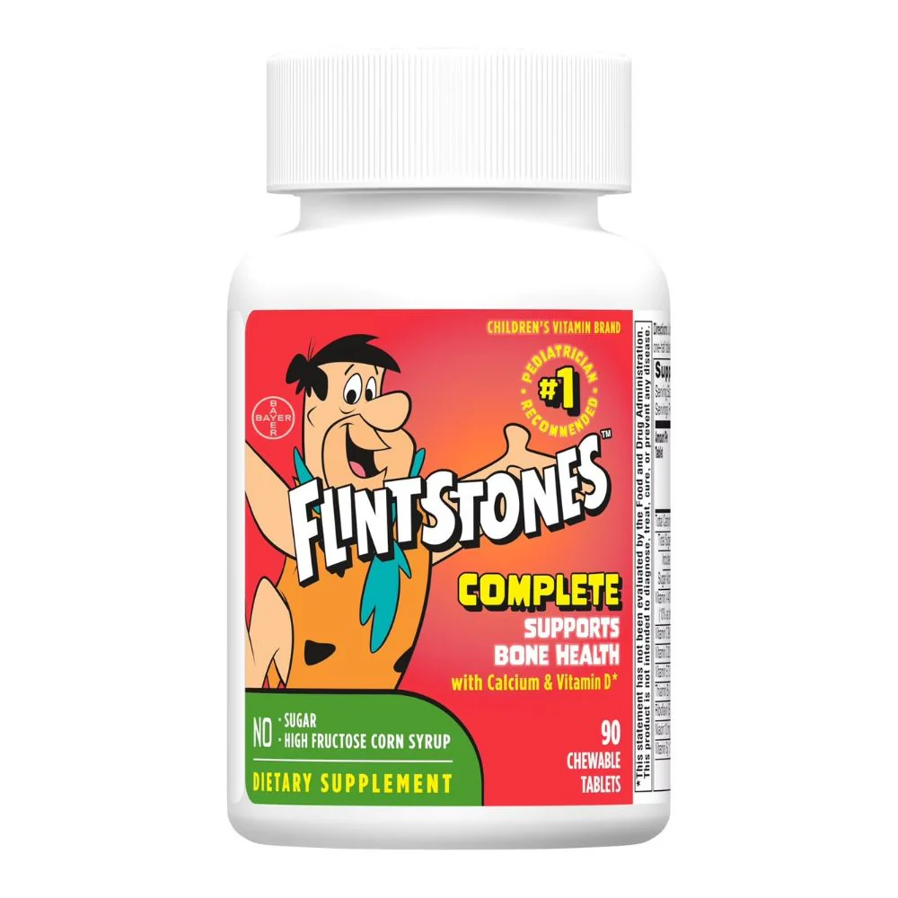 Flintstones Chewable Multivitamínico Para Huesos Con Calcio Y Vitamina D Para Niños 90Und - Image 2