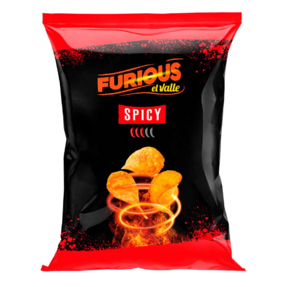 El Valle Patatas Fritas Con Sabor Cayena Y Lima 120gr