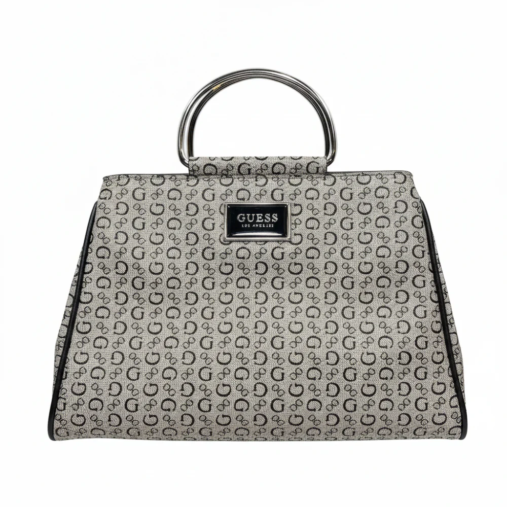 Guess Cartera Satchel Jarson Black - Image 2