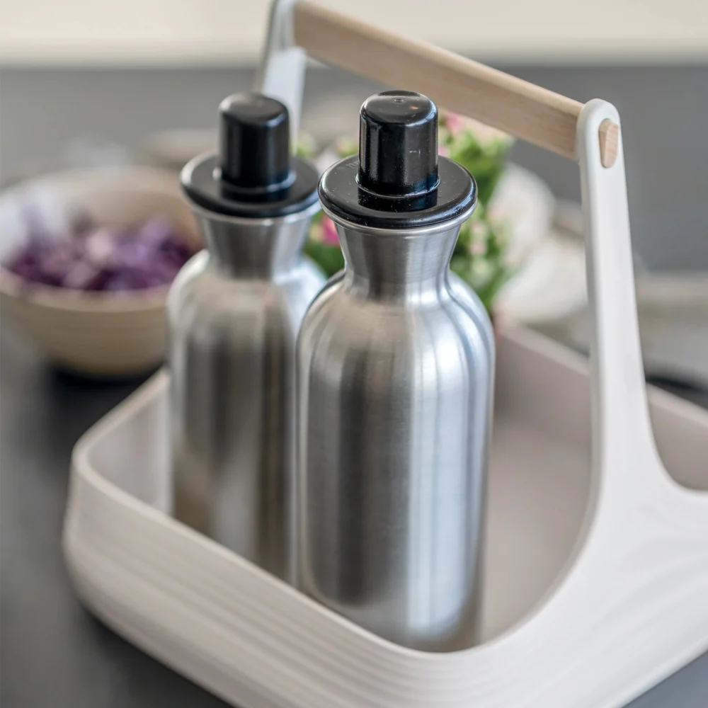 Guzzini Perfect Dressing Steel Edition Botella Dispensador Aceite/Vinagre 330ml - Image 4