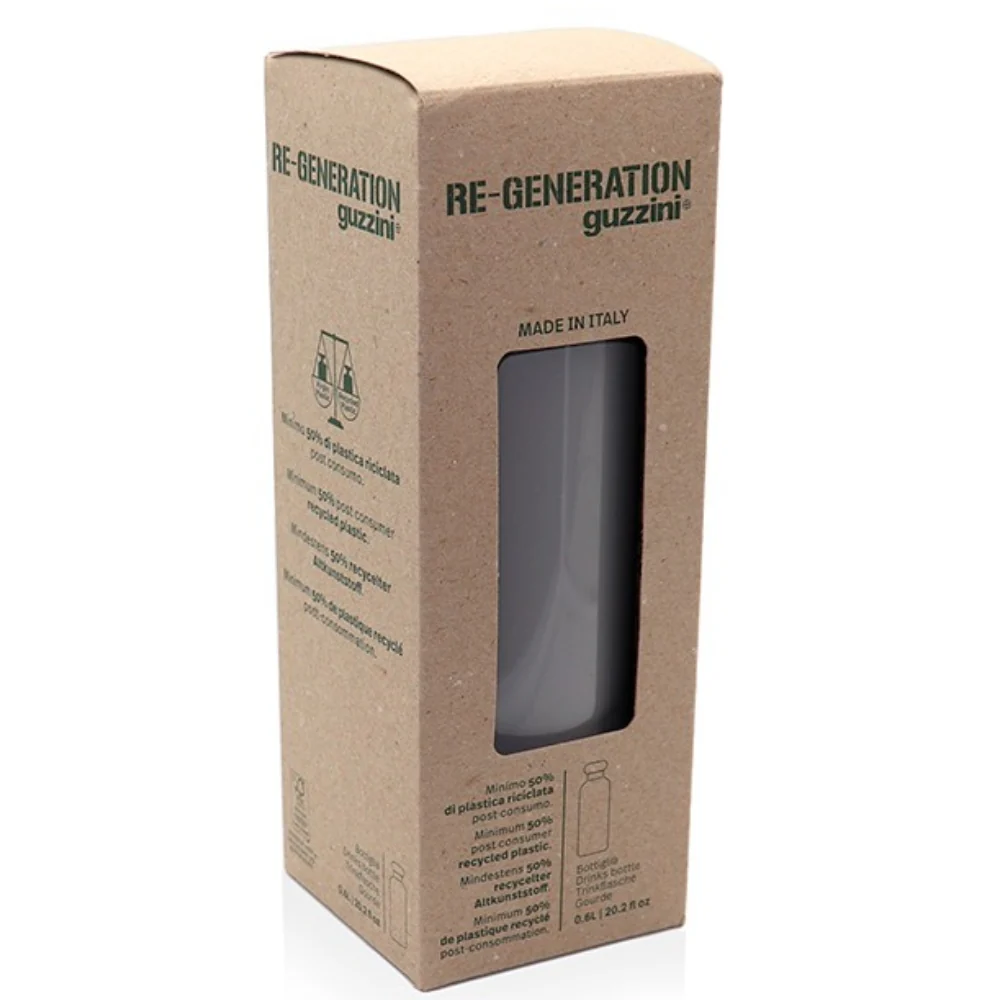 Guzzini  Re-Generation Botella de Agua 600ml Color Gris - Image 4