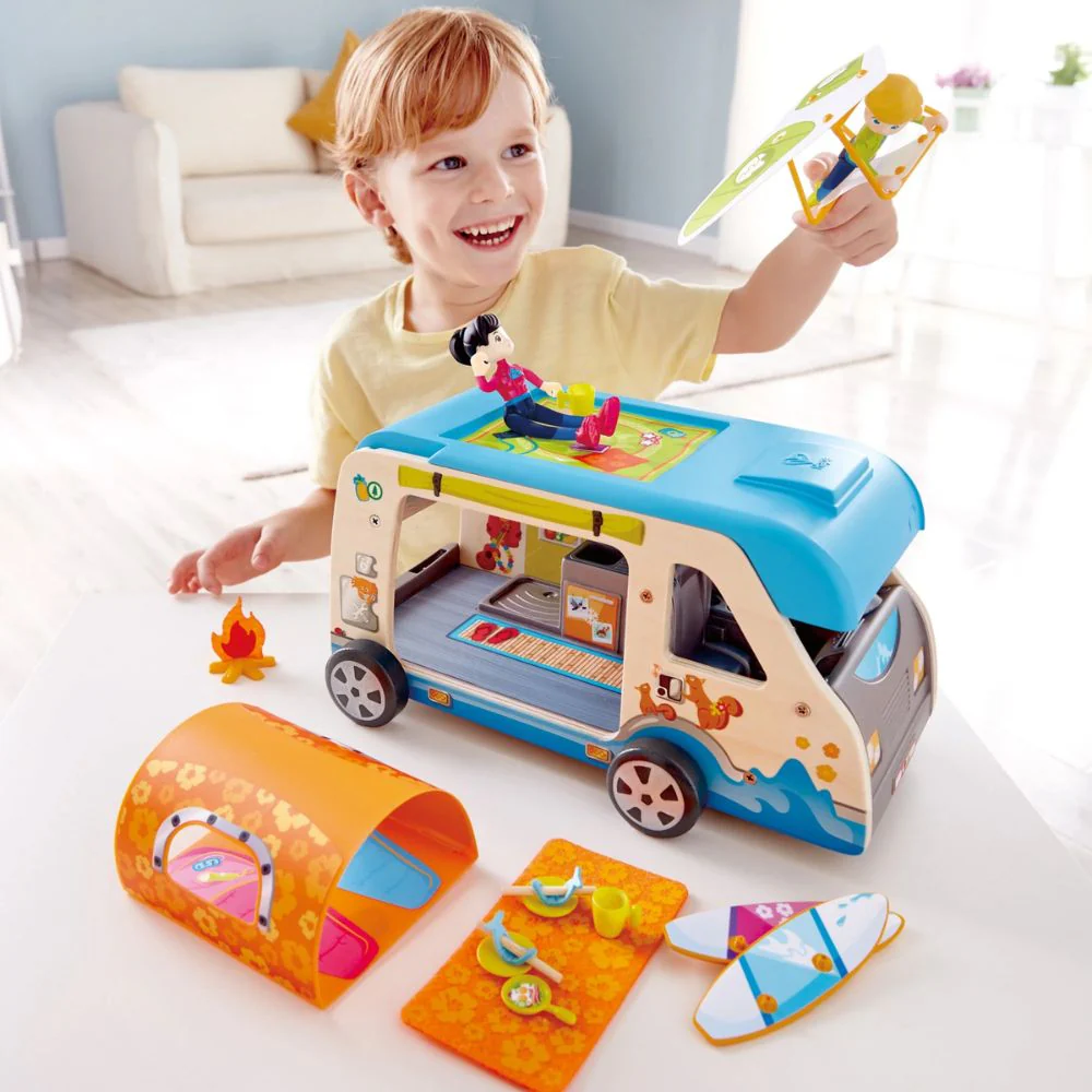 Hape Adeventure Van 23 piezas 3+ - Image 5