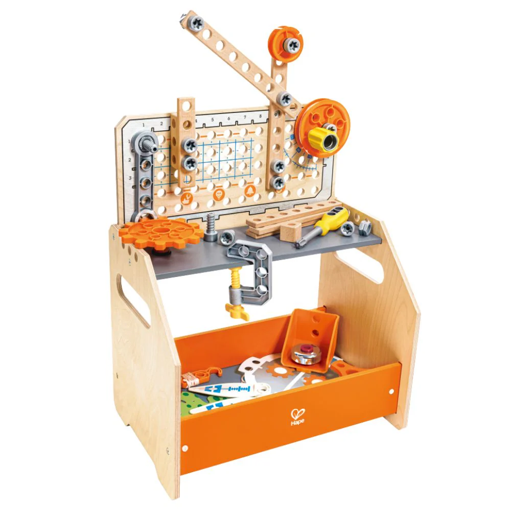 Hape Discovery Scientific Workbench 58 piezas 4-12 años - Image 4