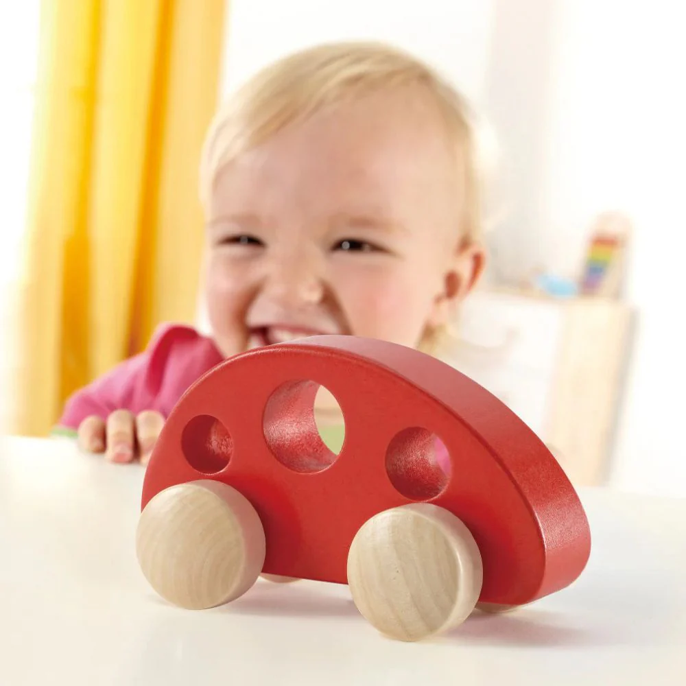 Hape Mini Van Red 10m+ - Image 2
