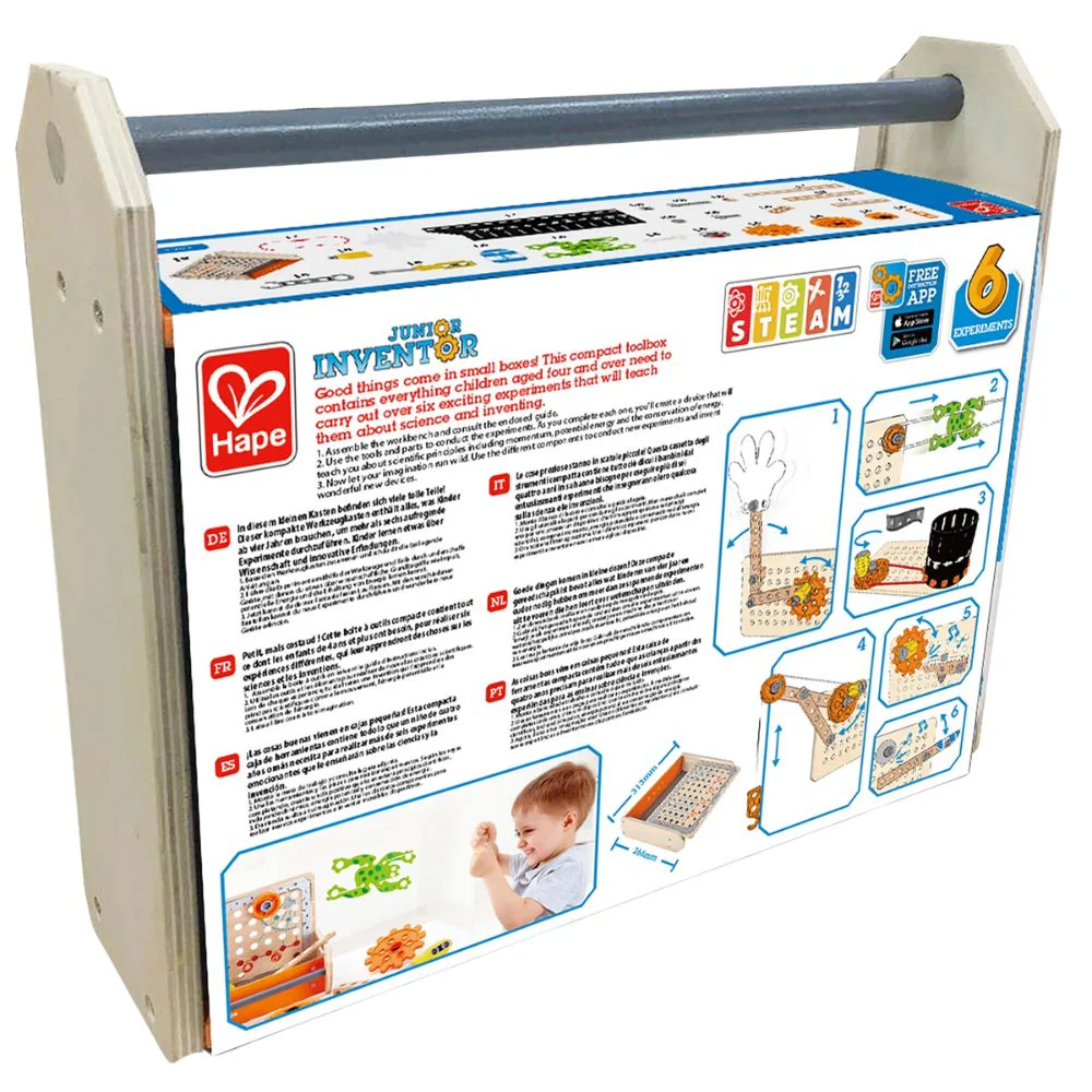 Hape Sciense Experiment Toolbox 32 piezas 4+ - Image 5